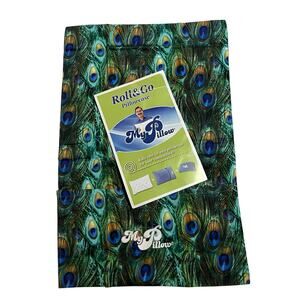 MyPillow Roll & Go Peacock Pillowcase Fits Go Anywhere Travel Pillow NWOT